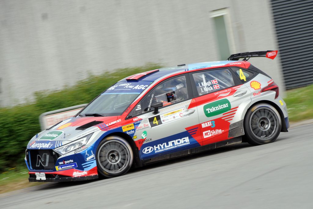 Ib Kragh og Jeannette Kvick kørte sig til en fjerdeplads i Rally Sønderjylland
(Foto: IK Motorsport)